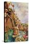 The Arrival of Captain James Cook in Tahiti in 1769-null-Stretched Canvas