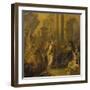 The Arrival of Cleopatra in Tarsus-Gerard De Lairesse-Framed Giclee Print