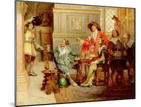 The Arrival of D'Artagnan-Alex De Andreis-Mounted Giclee Print