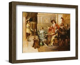 The Arrival of D'Artagnon-Alex De Andreis-Framed Giclee Print