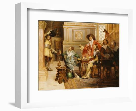 The Arrival of D'Artagnon-Alex De Andreis-Framed Giclee Print