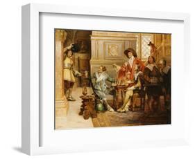 The Arrival of D'Artagnon-Alex De Andreis-Framed Giclee Print