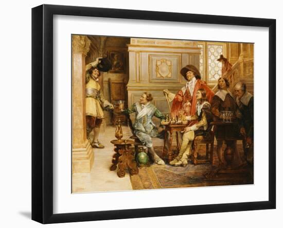 The Arrival of D'Artagnon-Alex De Andreis-Framed Giclee Print