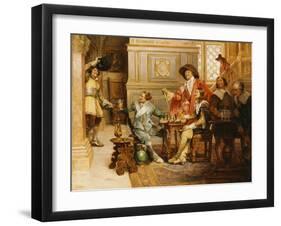 The Arrival of D'Artagnon-Alex De Andreis-Framed Giclee Print