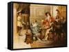 The Arrival of D'Artagnon-Alex De Andreis-Framed Stretched Canvas