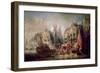 The Arrival of Fernando Alvarez de Toledo, Duke of Alba-Louis Eugene Gabriel Isabey-Framed Giclee Print