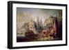 The Arrival of Fernando Alvarez de Toledo, Duke of Alba-Louis Eugene Gabriel Isabey-Framed Giclee Print