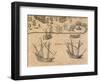 The Arrival of French Ships in Florida, 1602 from American History by Theodore De Bry-null-Framed Giclee Print