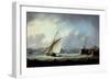 The Arrival of George IV at Leith Harbour-Thomas Buttersworth-Framed Giclee Print