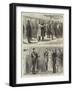 The Arrival of H I M the German Emperor at Sigmaringen-null-Framed Giclee Print