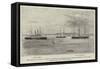 The Arrival of HMS Blake at Bermuda-null-Framed Stretched Canvas