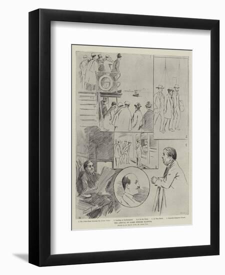 The Arrival of Jabez Spencer Balfour-Julius Mandes Price-Framed Giclee Print