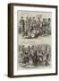 The Arrival of King George at Athens-null-Framed Giclee Print