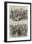 The Arrival of King George at Athens-null-Framed Giclee Print