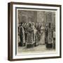 The Arrival of Princess Marie and Prince Ferdinand in Roumania-null-Framed Giclee Print