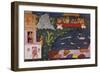 The Arrival of Rama and Sita in the Aerial Car, 1937-null-Framed Giclee Print