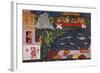 The Arrival of Rama and Sita in the Aerial Car, 1937-null-Framed Giclee Print