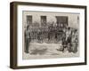 The Arrival of Regimental Drafts at Gibraltar-Godefroy Durand-Framed Giclee Print