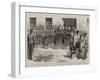 The Arrival of Regimental Drafts at Gibraltar-Godefroy Durand-Framed Giclee Print