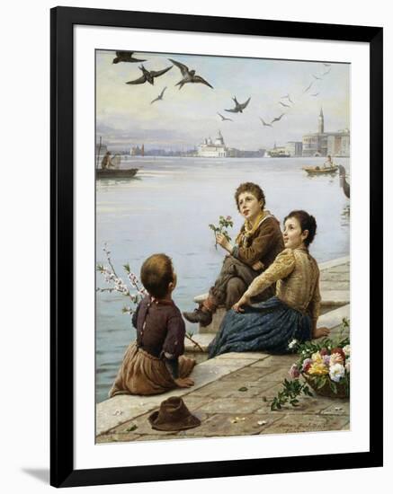 The Arrival of Summer-Antonio Ermolao Paoletti-Framed Premium Giclee Print