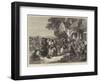 The Arrival of the Coach, a Roadside Inn a Century Ago-Thomas Falcon Marshall-Framed Giclee Print