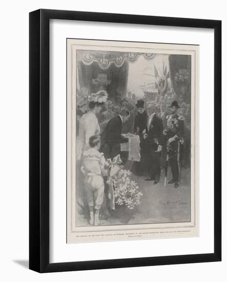 The Arrival of the Czar and Czaritsa at Dunkirk-G.S. Amato-Framed Giclee Print