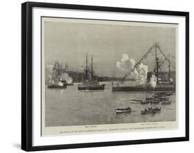 The Arrival of the Duke of Cambridge on Board HMS Edinburgh at Malta-null-Framed Giclee Print