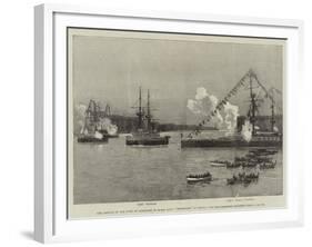 The Arrival of the Duke of Cambridge on Board HMS Edinburgh at Malta-null-Framed Giclee Print