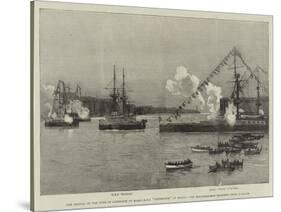 The Arrival of the Duke of Cambridge on Board HMS Edinburgh at Malta-null-Stretched Canvas