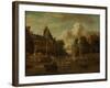 The Arrival of the Embassy of Muscovy in Amsterdam on August 1697-Abraham Storck-Framed Giclee Print