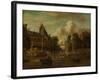 The Arrival of the Embassy of Muscovy in Amsterdam on August 1697-Abraham Storck-Framed Giclee Print