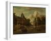 The Arrival of the Embassy of Muscovy in Amsterdam on August 1697-Abraham Storck-Framed Giclee Print