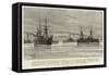 The Arrival of the French Fleet in English Waters-Joseph Nash-Framed Stretched Canvas