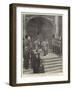 The Arrival of the Funeral Procession at St George's Chapel, Windsor-Henry Marriott Paget-Framed Giclee Print