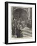 The Arrival of the Funeral Procession at St George's Chapel, Windsor-Henry Marriott Paget-Framed Giclee Print