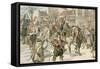 The Arrival of the Great Elector-Carl Rohling-Framed Stretched Canvas