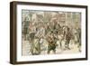 The Arrival of the Great Elector-Carl Rohling-Framed Giclee Print