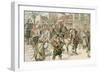 The Arrival of the Great Elector-Carl Rohling-Framed Giclee Print