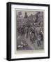 The Arrival of the Indian Coronation Contingent at Hampton Court-William T. Maud-Framed Giclee Print