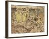 The Arrival of the Muses of Art at Architecture, 1890-Jan Theodore Toorop-Framed Giclee Print