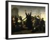 The Arrival of the Pilgrim Fathers, 1863-Antonio Gisbert-Framed Giclee Print