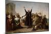 The Arrival of the Pilgrim Fathers, circa 1864-Antonio Gisbert-Mounted Giclee Print