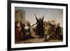 The Arrival of the Pilgrim Fathers, circa 1864-Antonio Gisbert-Framed Giclee Print