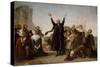 The Arrival of the Pilgrim Fathers, circa 1864-Antonio Gisbert-Stretched Canvas