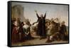 The Arrival of the Pilgrim Fathers, circa 1864-Antonio Gisbert-Framed Stretched Canvas