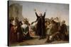 The Arrival of the Pilgrim Fathers, circa 1864-Antonio Gisbert-Stretched Canvas