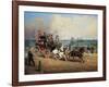 The Arrival of the Royal Mail, Brighton, England-John Charles Maggs-Framed Giclee Print