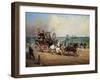 The Arrival of the Royal Mail, Brighton, England-John Charles Maggs-Framed Giclee Print