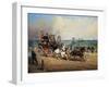 The Arrival of the Royal Mail, Brighton, England-John Charles Maggs-Framed Giclee Print