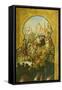 The Arrival of the Spanish, Lead by Cortez, in the Plateau of Mexico City-null-Framed Stretched Canvas
